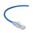 thumbnail image 1 of 2 ft. Slim-Net CAT6 500 MHz 28 AWG Stranded Ethernet Patch Cable - Blue, 1 of 1