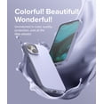 thumbnail image 4 of Ringke Silicone Case Compatible with iPhone 14 Plus Case 6.7 Inches - Lavender, 4 of 9