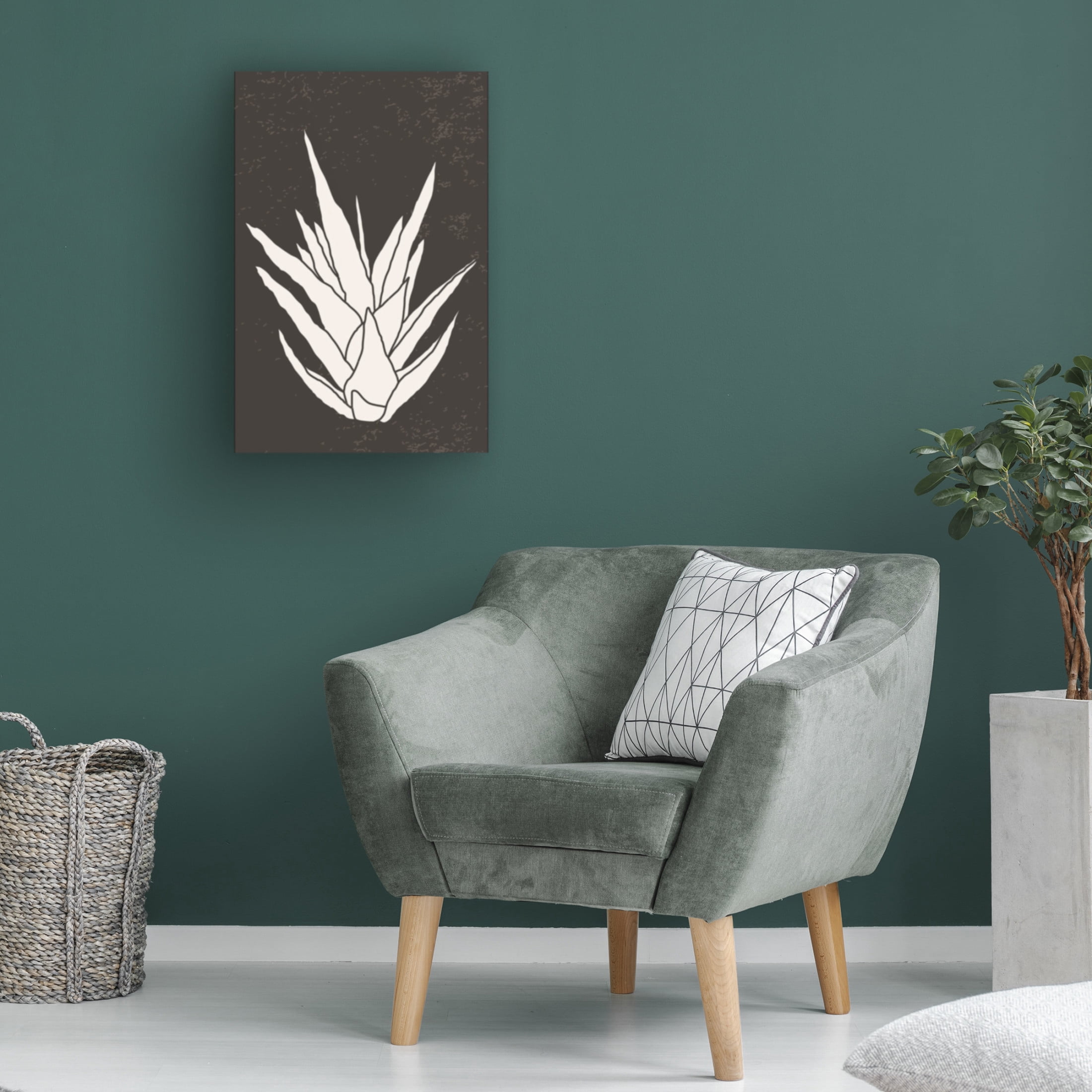Trademark Fine Art jay stanley  Agave 3 Canvas Wall Art