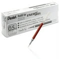 thumbnail image 3 of Pentel Refill Ink for EnerGel Liquid Gel Pen, 0.5mm, Needle Tip, Red Ink, Box of 12 (LRN5-B-12), 3 of 3