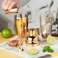 thumbnail image 6 of True Copper Barware 4 Piece Cocktail Tool Set, Bar Tools Kit Accessories, 6 of 9