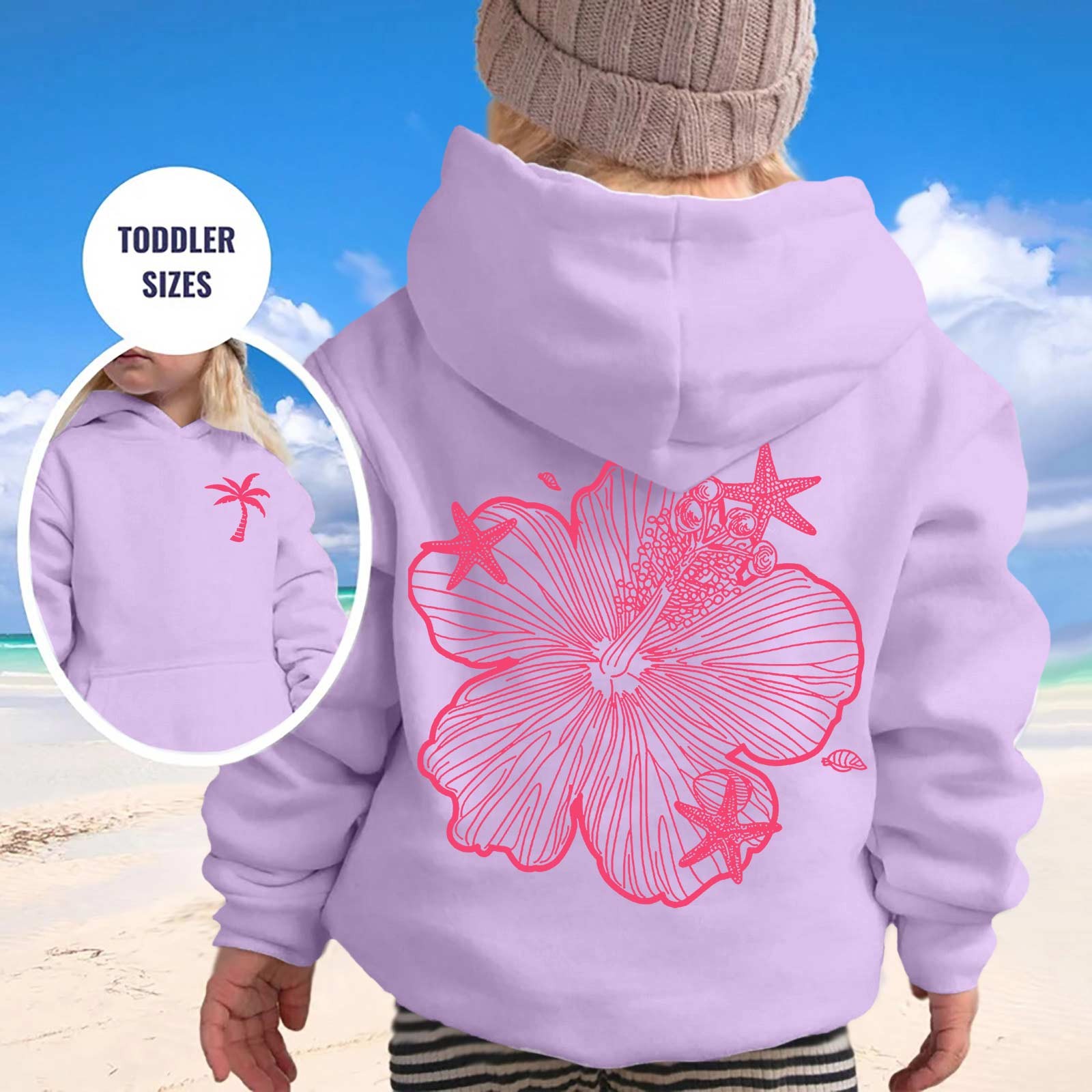 Sweat à Capuche Fille Arc-en-ciel 2025 - Manches Longues, Poche Kangourou - Tissu Doux Polyester - Pour école, Loisirs