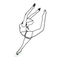 thumbnail image 1 of World Unique DF-0726 Female Dancer & Gymnast - 38 x 14 x 0.5 in., 1 of 1