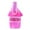 Hot Pink, variant on FTsdfkl Clear Dog Poncho, Transparent PVC Cape Style Pet Rain Jacket with Hidden Leash Hole, Adjustable Neck and Belly Straps,Safety Rain Jacket for Pet Travel