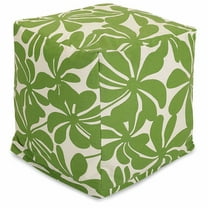 Majestic Home Goods Cube Pouf Plantation Sage