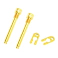 thumbnail image 3 of 2x Hydraulic Disc Exhaust Clip Screw Hydraulic Disk Caliper - Gold, x30mm, 3 of 8