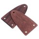 thumbnail image 1 of ColoMX 2 cubiertas de alma de guitarra de madera con 3 agujeros, decorativas, para proteger el cuerpo de la guitarra eléctrica, placa de repuesto., 1 of 8