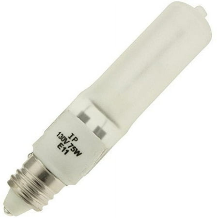 Industrial Performance Q75/FR/MC 130V, 75 Watt, T4, Miniature Candelabra (E11...
