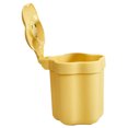 thumbnail image 4 of BRIGHTFUFU Basurero Pequeño De Escritorio Amarillo Con Ideal Para Dormitorio Y Simple, 4 of 8