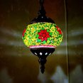 thumbnail image 4 of Lámpara colgante de mosaico E27 para restaurante y Club, candelabro de una sola cabeza, decoración del hogar, 4 of 6