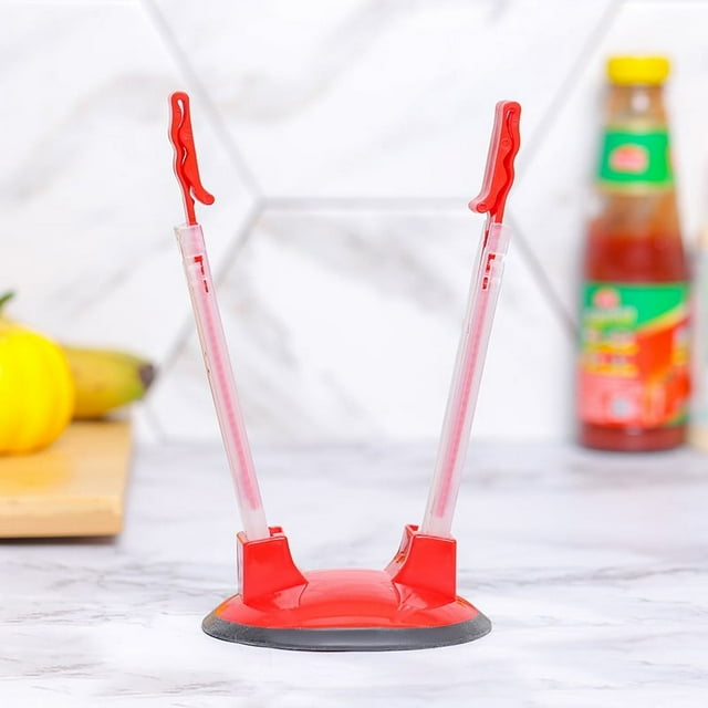 Práctico estante para bolsas, estante de almacenamiento de cocina, estante para bolsas de conservación de alimentos frescos, colgador de bolsas calientes