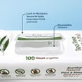 thumbnail image 2 of Best Pet Supplies Cat and Dog Cleaning Wipes in Resealable Pouch, Cleansing Tea Tree, 400-Pack, 2 of 6