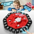 thumbnail image 2 of Word Game with LED Display, Alphabet Games, Fast-Paced Family Board Game for Learning Playing Game Gifts for Ages 3+ (Red), 2 of 10