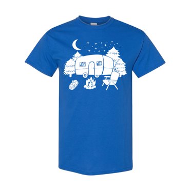 Inktastic Camper in a Star Filled Night T-Shirt