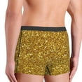 thumbnail image 5 of Bingfone Gold Glitter Men'S Underwear - Casual Stretch Boxer Briefs-Small, 5 of 9