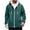 Blue, variant on Men's Zip Up Fleece Hoodie Winter Warm Hooded Jackets Fashion Casual thermal Athletic Jacket with Pockets Sky Blue XL(XL)