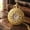 Gold245, variant on Vintage Pocket Watch, Roman Numeral Quartz piece, Classic Black Pocket Clock With Chain for Men Women Formal Events Collection