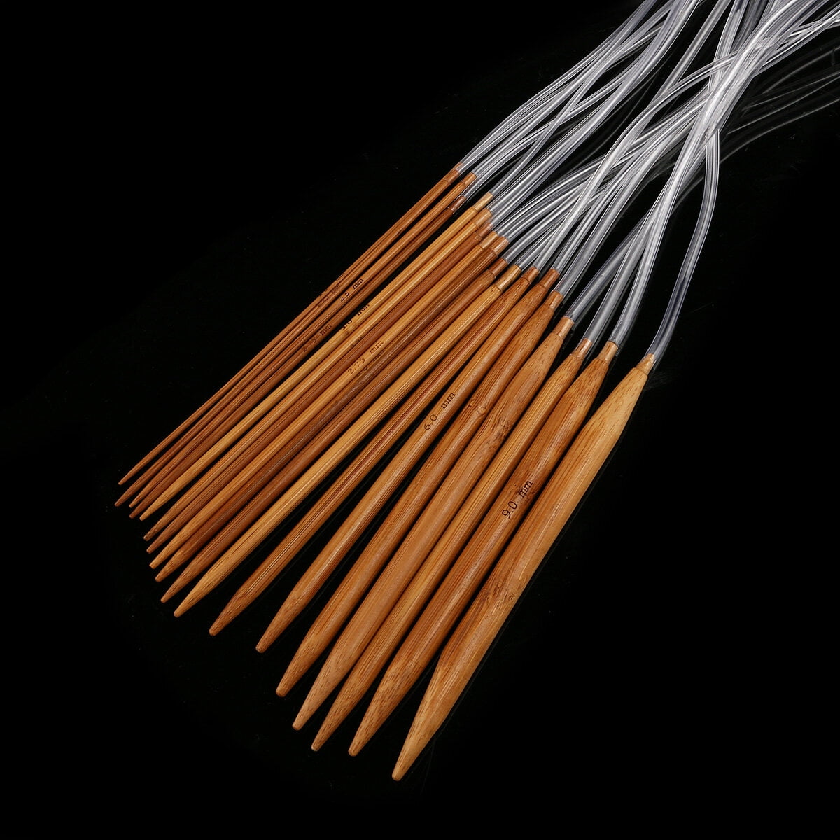 【DISCERNMENT】Creed Mash Round Knit HAKIDZEL Knitting Needles Circular 54 Pairs For Knitting