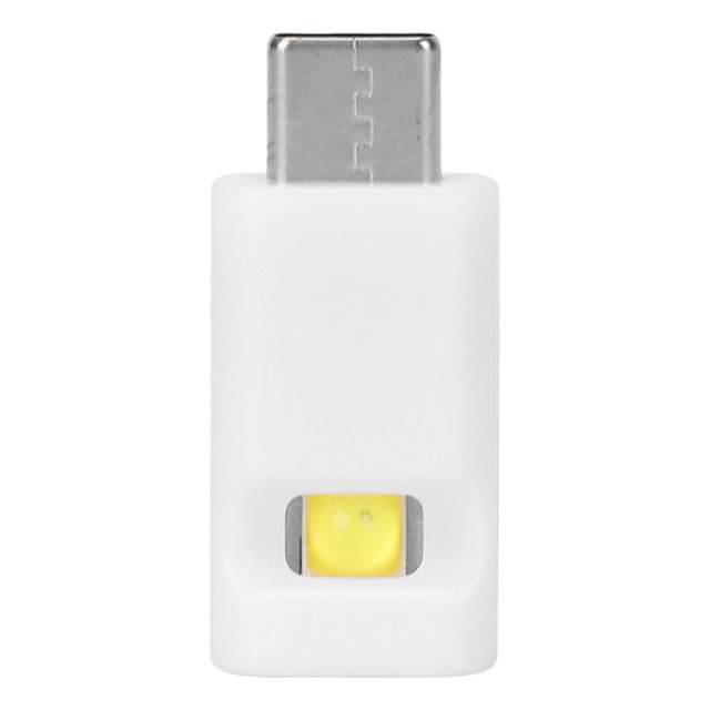 Mini lámpara de uñas LED UV portátil Vhermosa tipo C secador de uñas blanco