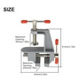 thumbnail image 3 of Small Flat Nose Pliers Mini Table Bench Vise Clamp Hobby Woodworking Tools Diy, 3 of 8