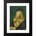 thumbnail image 2 of Martin Kaldenbach 11x14 Black Modern Framed Museum Art Print Titled - Portrait of Jakob Strial Bears (1506), 2 of 5