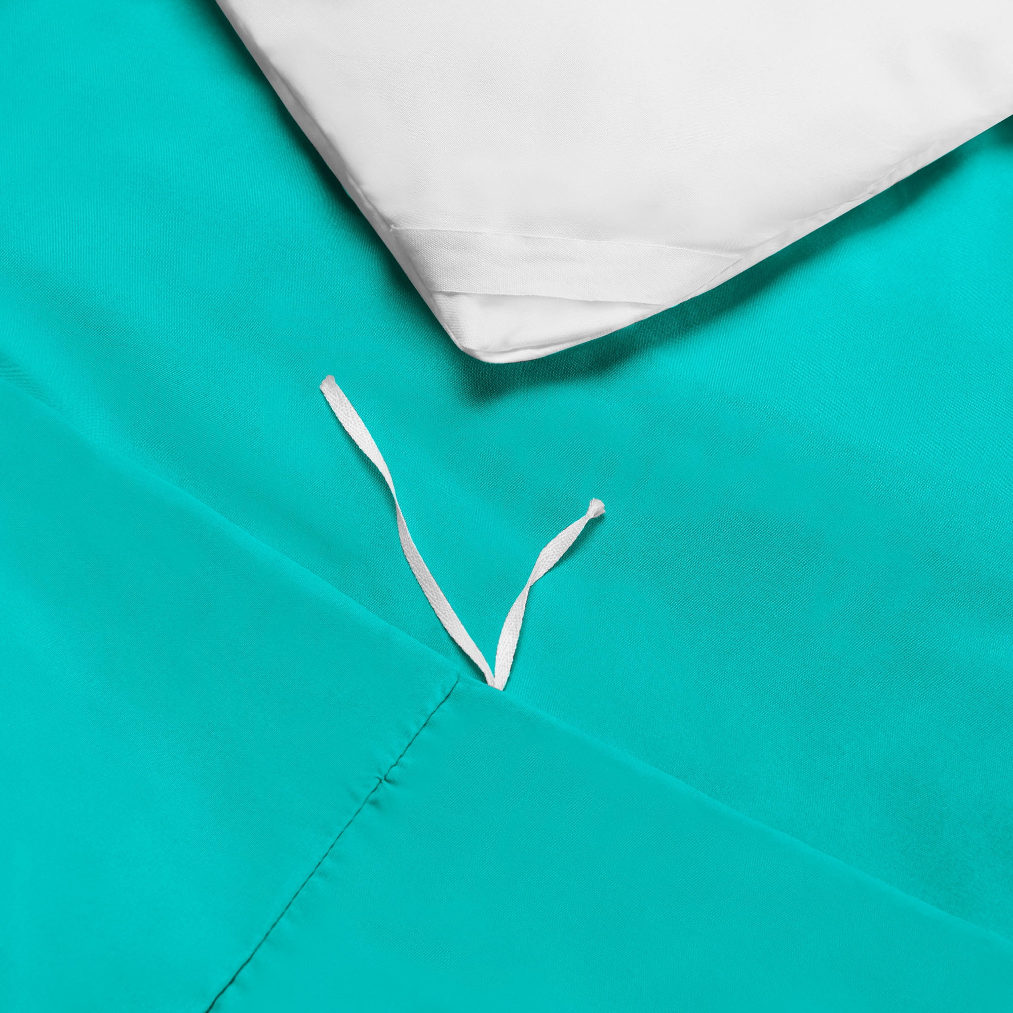 Hearth & Harbor 3-Piece Teal Duvet Cover Set, California King