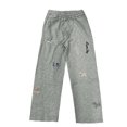 thumbnail image 4 of Baggy Barrel Lounge Sweatpants for Women - Dachshund Animal Embroidered Wide Leg Drawstring Pants with Pockets, Dark Gray S, 4 of 4