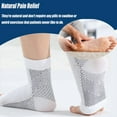 thumbnail image 6 of Neuropathy Socks For Women, Toeless Compression Ankle Socks Open Toe Compression Socks, Ankle Sleeves Socks Foot Compression Sleeves For Running, 6 of 9