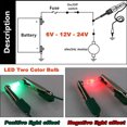 thumbnail image 5 of Probador de circuito eléctrico de coche con Clip de Cable de bobina, luz de prueba para comprobar el voltaje de la batería de la motocicleta del vehículo, CC 6V/12V/24V, 5 of 5