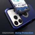 thumbnail image 6 of REQO Compatible with  iPhone 17 Pro Case with Screen Protector(Tempered Glass),Hybrid 2 in 1 Protective Slim Fit Sturdy Shockproof Cover with Invisible Magnetic Ring Kickstand for iPhone 17 Pro, 6 of 7