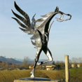 thumbnail image 1 of Estatua de metal caballo escultura arte hogar moderno adornos de escritorio figura artesanal kaili Sencillez, 1 of 1