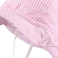 thumbnail image 4 of BOBOGOJP Baby Girl Sun Hat Summer Foldable Beach Hats with UPF50+ Sun Protection Wide Brim Toddler Bucket Hat Cap, 4 of 4