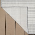 thumbnail image 4 of Beverly Rug Round Outdoor Rug 6' 7'' Patio, Porch, Garden White and Grey, 4 of 6