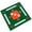 Army Green, variant on Mahjong Table Mat Poker Domino Mahjong Tile Card Board Game Anti-slip Noise Reduction Square Mah Jongg Table Cover Playmat