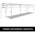 thumbnail image 4 of PEXMOR Beer Pong Table, 8FT Foldable Pong Table, Portable Beer Pong Table Height Adjustable w/Cup Holes, Beer Game Table with Pong Balls & Cups, 4 of 9