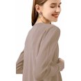 thumbnail image 2 of Sueter Mujer Moda Sweater Dama Abierto Botones Abrigo Ligero LOLE  Sueter, 2 of 7
