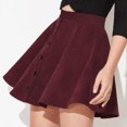 thumbnail image 1 of Minifalda de corte A, minifalda de mujer, falda corta alta, falda corta de corte A, máxima comodidad, 1 of 6