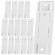 thumbnail image 2 of 15 piezas de soporte de enchufe de montaje en pared soporte autoadhesivo para tira de alimentación sin perforaciones para enrutador WiFi fijador de enchufe reutilizable para cocina, hogar y oficina, 2 of 10
