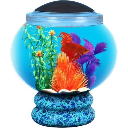 Hawkeye 1.6-Gallon Fish Bowl with LED Lighting