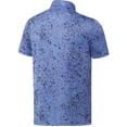 thumbnail image 5 of Adidas Golf Jacquard Polo Coral Fusion/Olive Strata/Grey Three Extra Large, 5 of 8