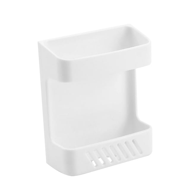 Advancent 2020 nuevo 1PC caja de almacenamiento montada en la pared Control remoto aire acondicionado soporte Hotel Oficina hogar organizador de Almacenamiento y organización del hogar Blanco Advancent HA003194-01