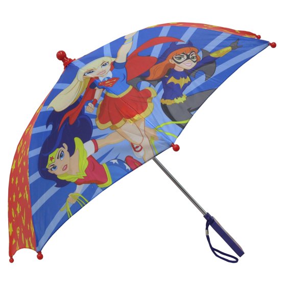 Superhero Umbrella DC Comics Superhero Kids/Girl New 28398