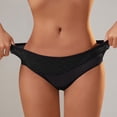 thumbnail image 6 of Dgankt Womens Underwear Mid Rise Comfortable Breathable Tummy-Lifting Buttocks Thin Briefs Underwear,Size S-2XL, 6 of 7