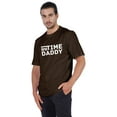 thumbnail image 4 of Inkmeso T-Shirt à Manches Courtes pour Homme avec Imprimé Graphique « First Time Daddy », Chandail Jersey pour Papa, 4 of 7