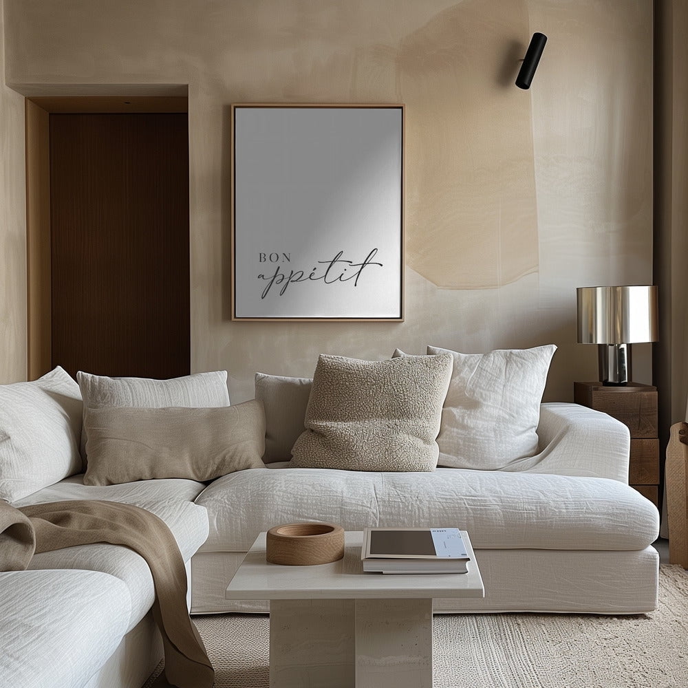 Bon appétit Framed Art Modern Wall Decor - Walmart.com