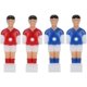 thumbnail image 1 of Foosball Player Foosball Male Player, 2 Red 2 Blue Mini Figure Plastic Foosball Male Player Replacement Parts Great Accessory For Foosball Games, 1 of 5