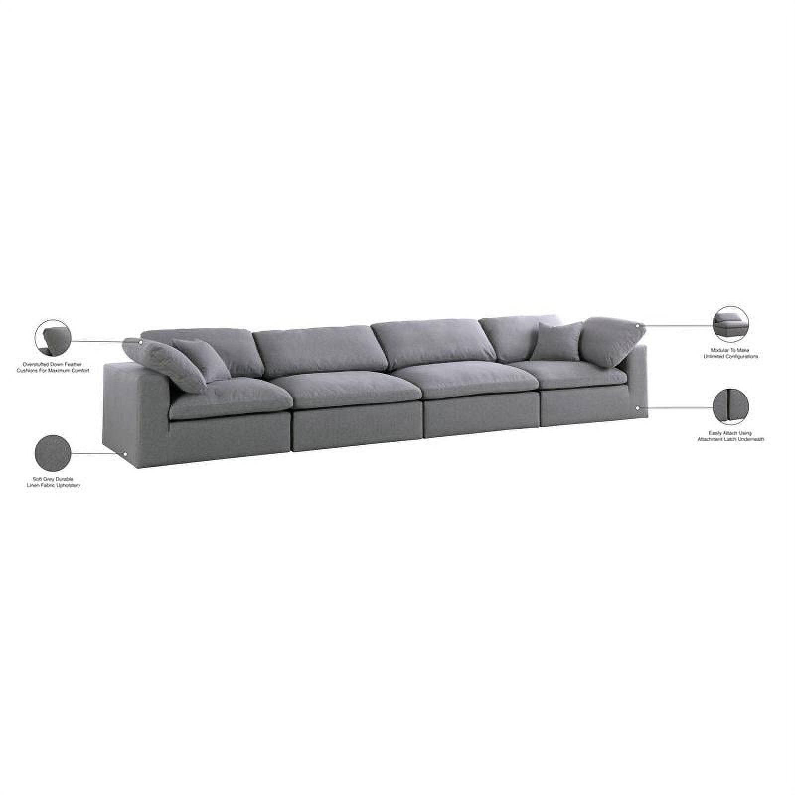 Serene linen 2024 down couch