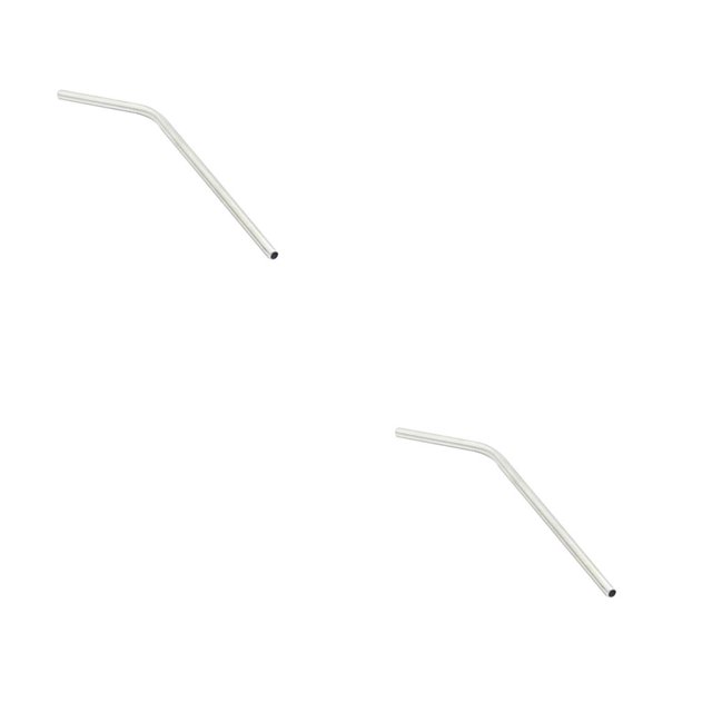 Pajitas de acero inoxidable Matsuzay 2piezas tipo 6