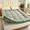 Green, variant on Oaskys Checkered Pattern Mattress Topper – Comfortable Easy to Store Floor Mattress, High Density Foam Filling for Guest Sleep, Camping & Kids Room