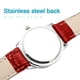 thumbnail image 5 of Reloj de Cuero para Mujer, Relojes de Vestir Informales de Moda, Reloj de Pulsera de Cuarzo con números Romanos para Mujer, diámetro de Esfera 28 mm, 5 of 7